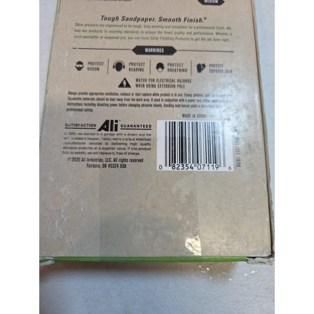 Gator Drywall Sandpaper 25 Screen Sheets each 4.25